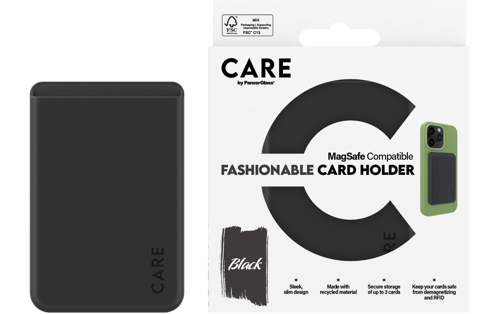 CARE MagSafe Card Holder Schwarz