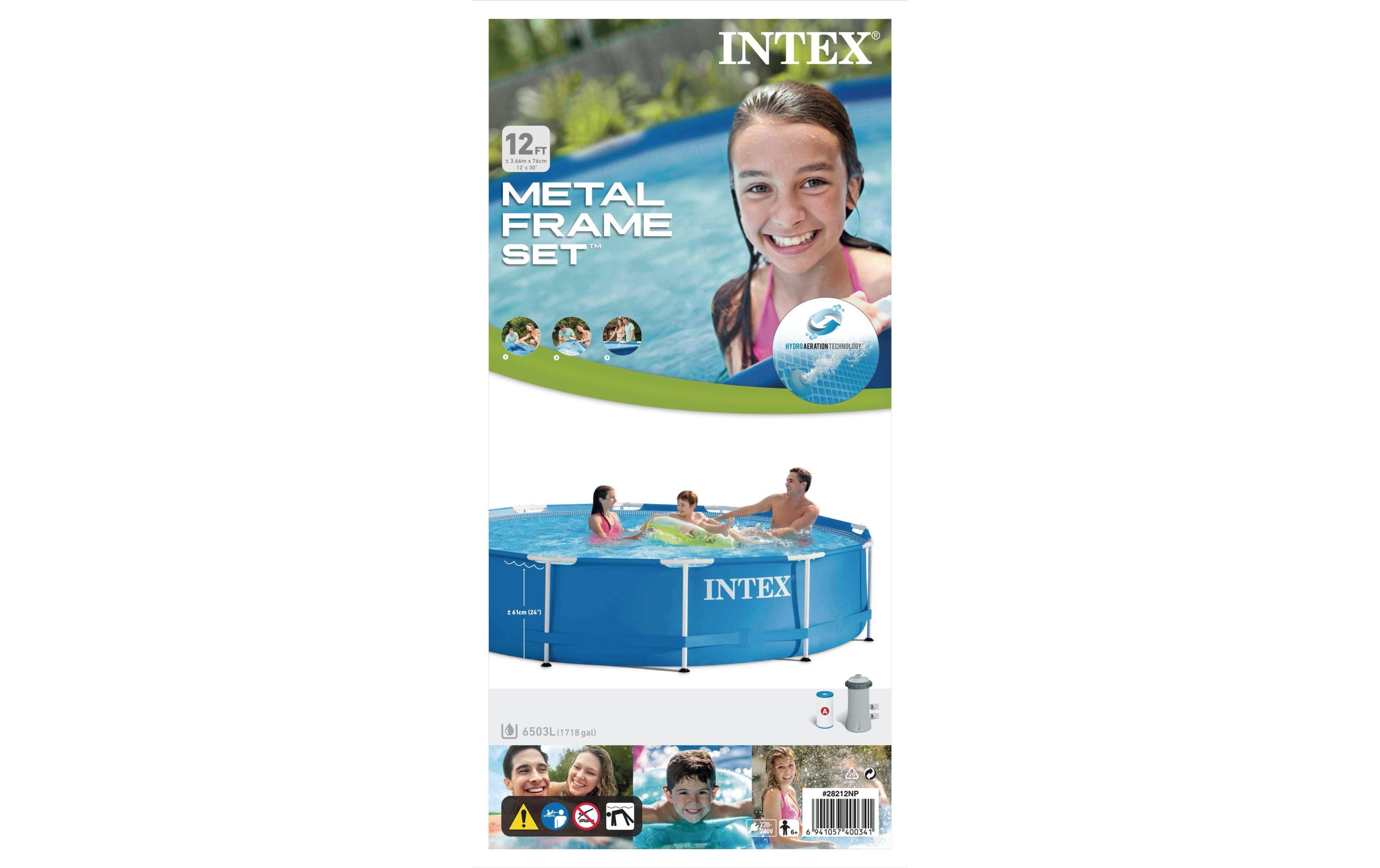 Intex Pool Metal Frame Set 366 x 76 cm Intex Pool Metal Frame Set 366 x 76 cm