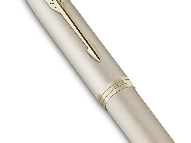 Parker Füllfederhalter IM Monochrome Medium (M), Champagne Parker Füllfederhalter IM Monochrome Medium (M), Champagne