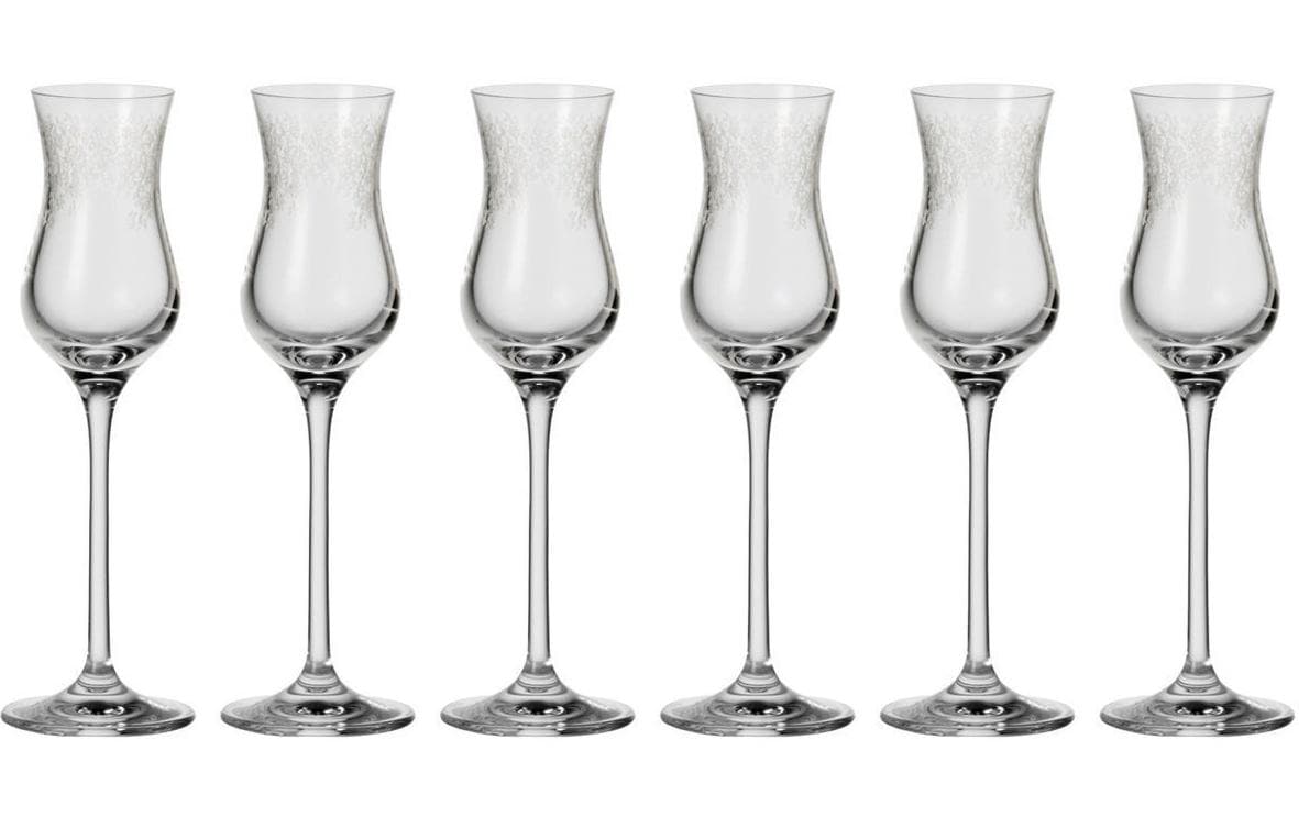 Leonardo Grappaglas Chateau 90 ml, 6 Stück, Transparent 
