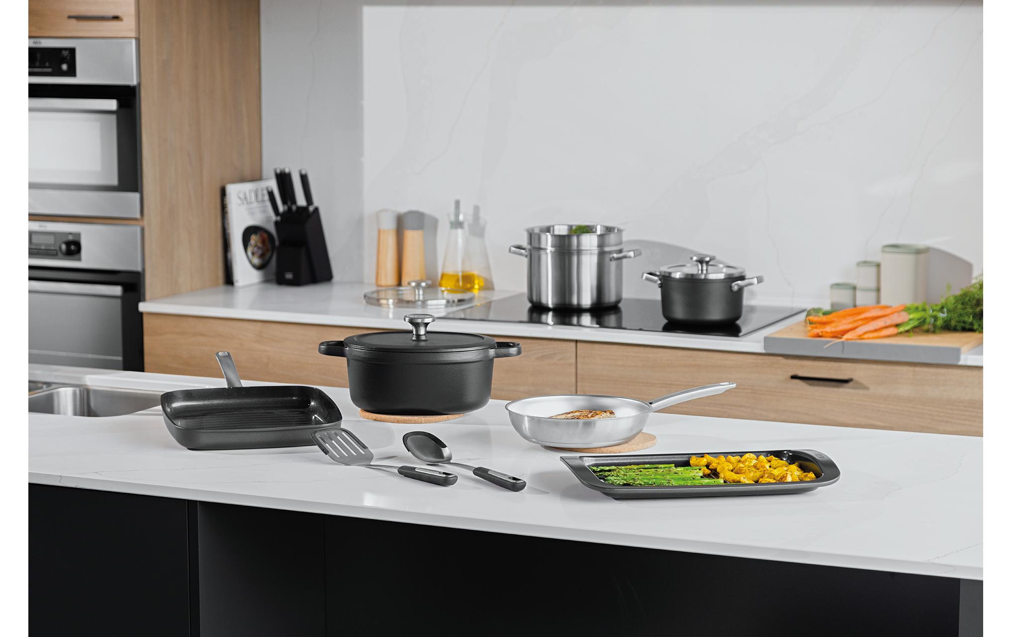 BergHOFF Grillplancha-Blech Leo Graphite 42 cm x 27.5 cm