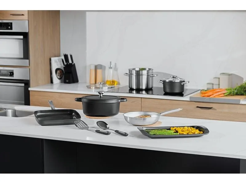 BergHOFF Grillplancha-Blech Leo Graphite 42 cm x 27.5 cm