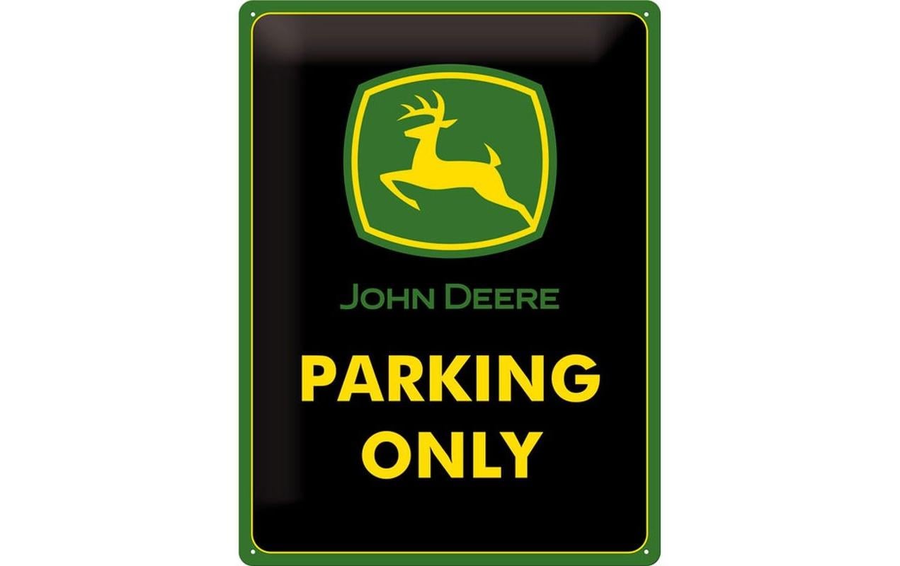 Nostalgic Art Schild John Deere Parking 30 x 40 cm, Metall