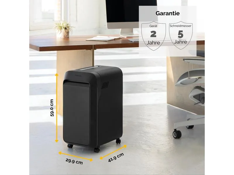 Fellowes Aktenvernichter LX221 P-5, 20 Seiten, Schwarz Fellowes Aktenvernichter LX221 P-5, 20 Seiten, Schwarz