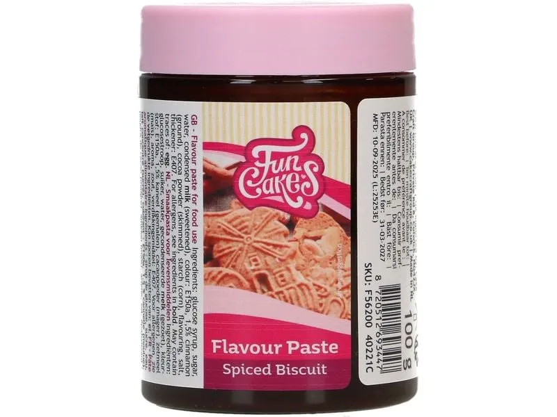 Funcakes Geschmackspaste Spekulatius Keks/Weihnachtsgewürz 100 g Funcakes Geschmackspaste Spekulatius Keks/Weihnachtsgewürz 100 g