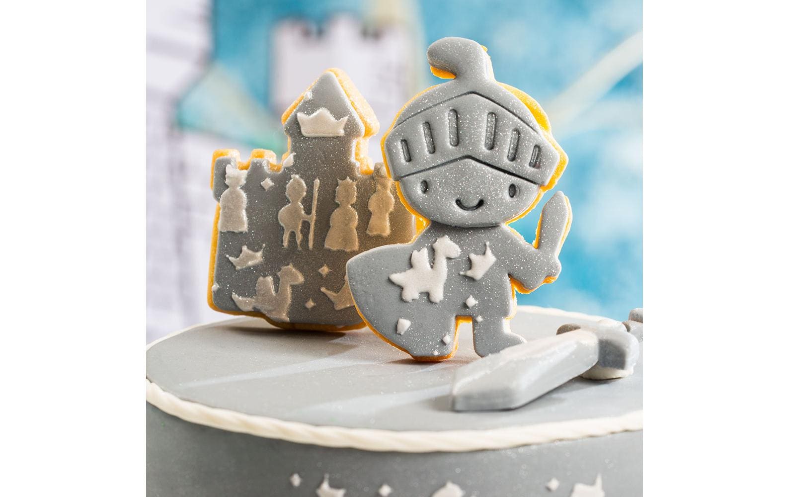 Decora Guetzli-Ausstecher-Set 2 Stück, Ritter