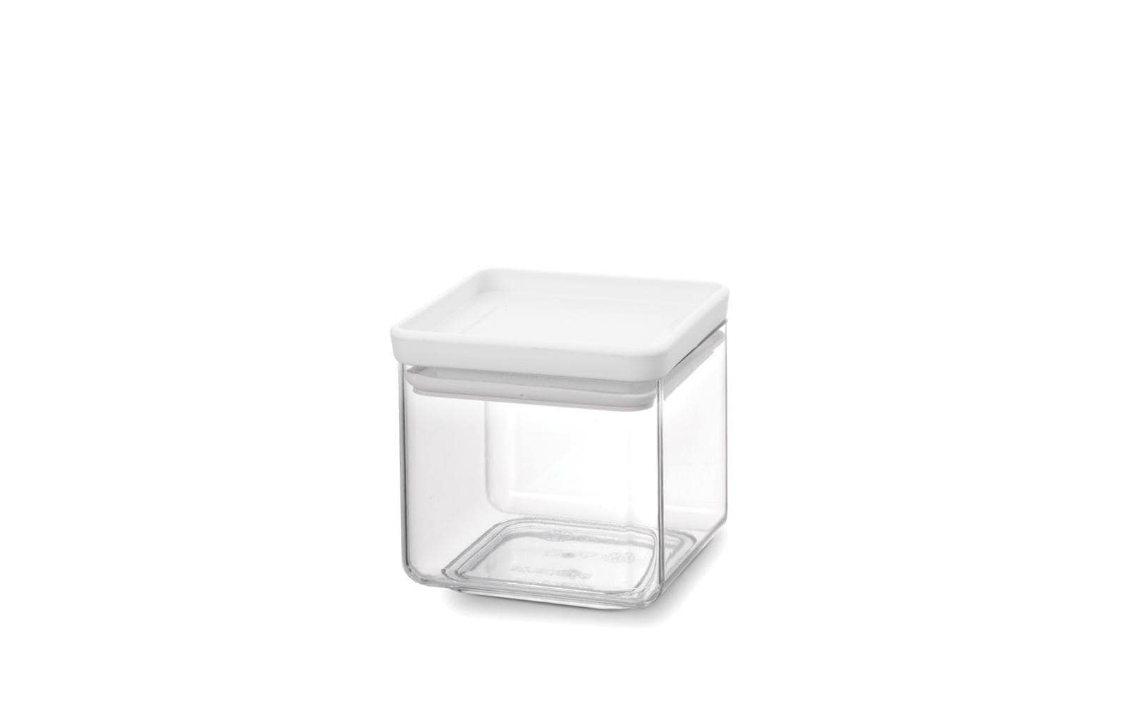 Brabantia Vorratsbehälter Tasty 0.7 l, Transparent/Weiss