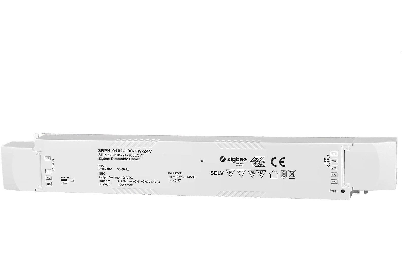 Sunricher Zigbee 3.0 LED Konverter 24 V DC - 100W Sunricher Zigbee 3.0 LED Konverter 24 V DC - 100W