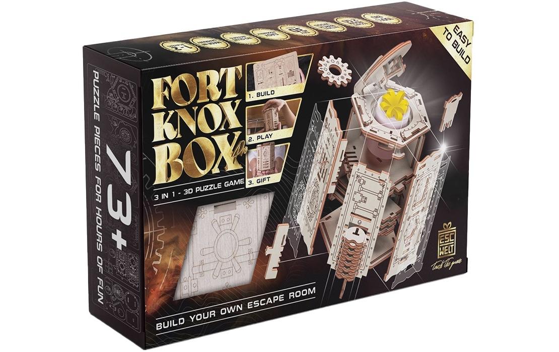 Escape Welt Rätselspiel Fort Knox Box Pro Bausatz