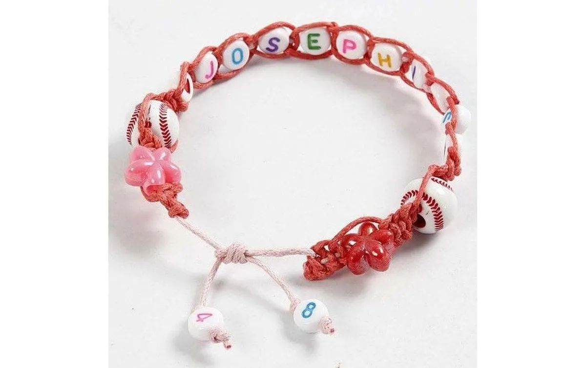 Creativ Company Buchstabenperlen Set für Armbänder aus Buchstaben-Perlen Creativ Company Buchstabenperlen Set für Armbänder aus Buchstaben-Perlen