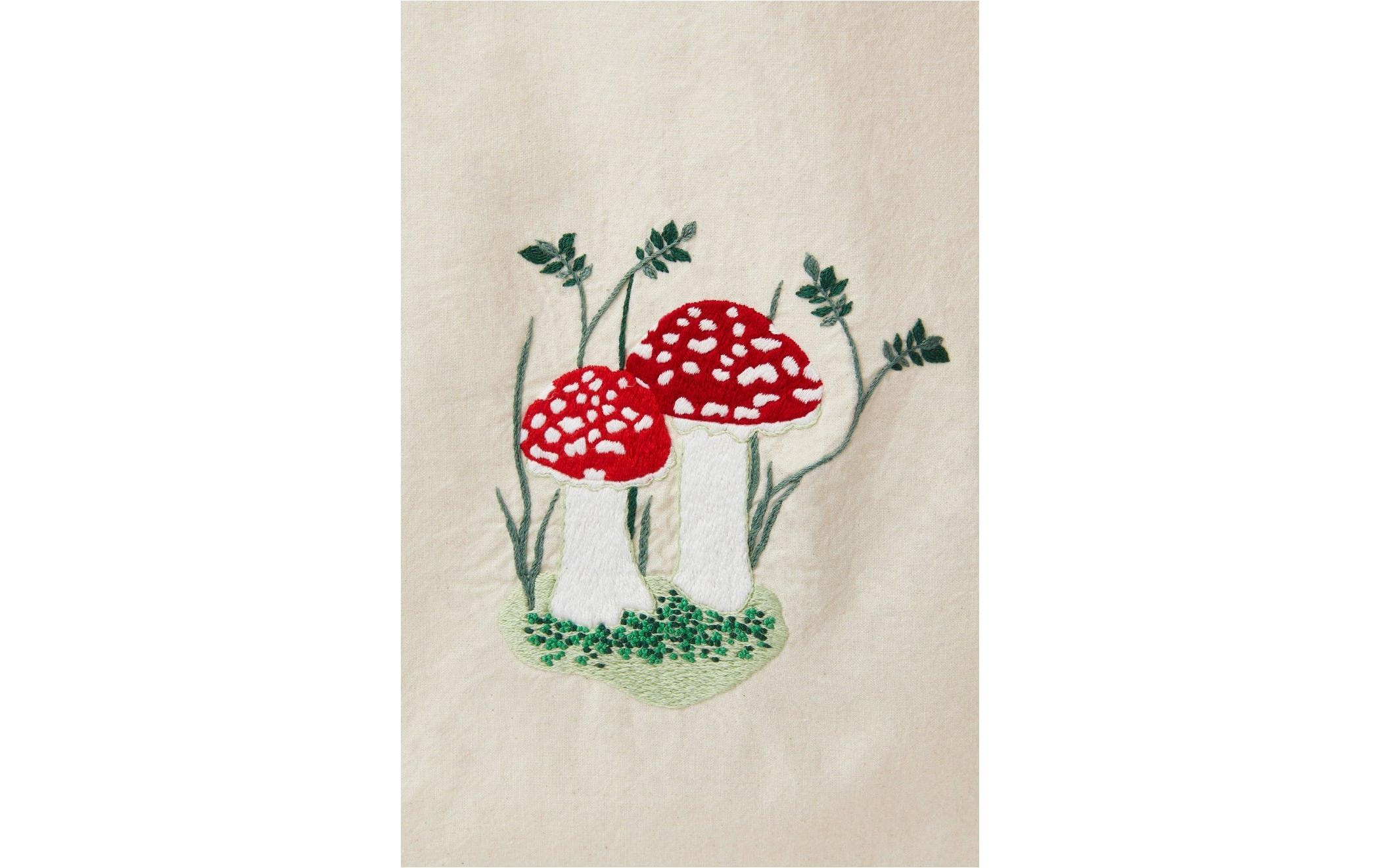 DMC Stickset Gift of Stich Einkaufstasche Pilz, 35 × 42 cm