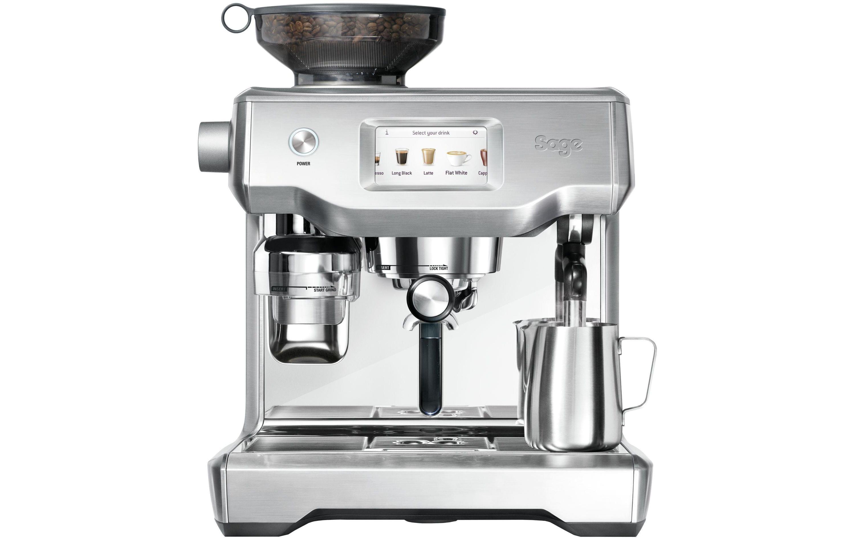 Sage Siebträgermaschine Oracle Touch Silber