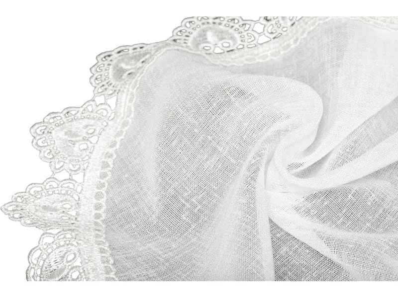 Hubatka Tagvorhang Vitrage zum Aufhängen 95 cm x 150 cm, Offwhite Hubatka Tagvorhang Vitrage zum Aufhängen 95 cm x 150 cm, Offwhite