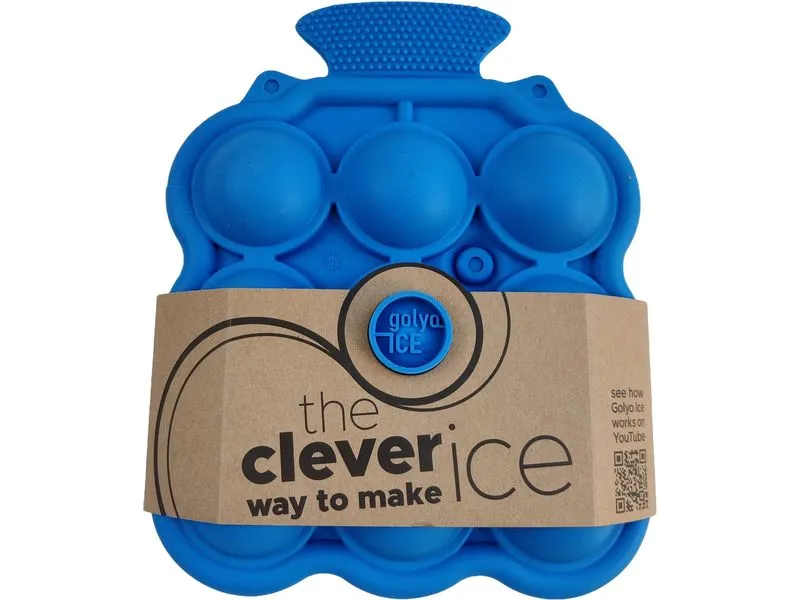 Golyo Ice Eiswürfelform Blau