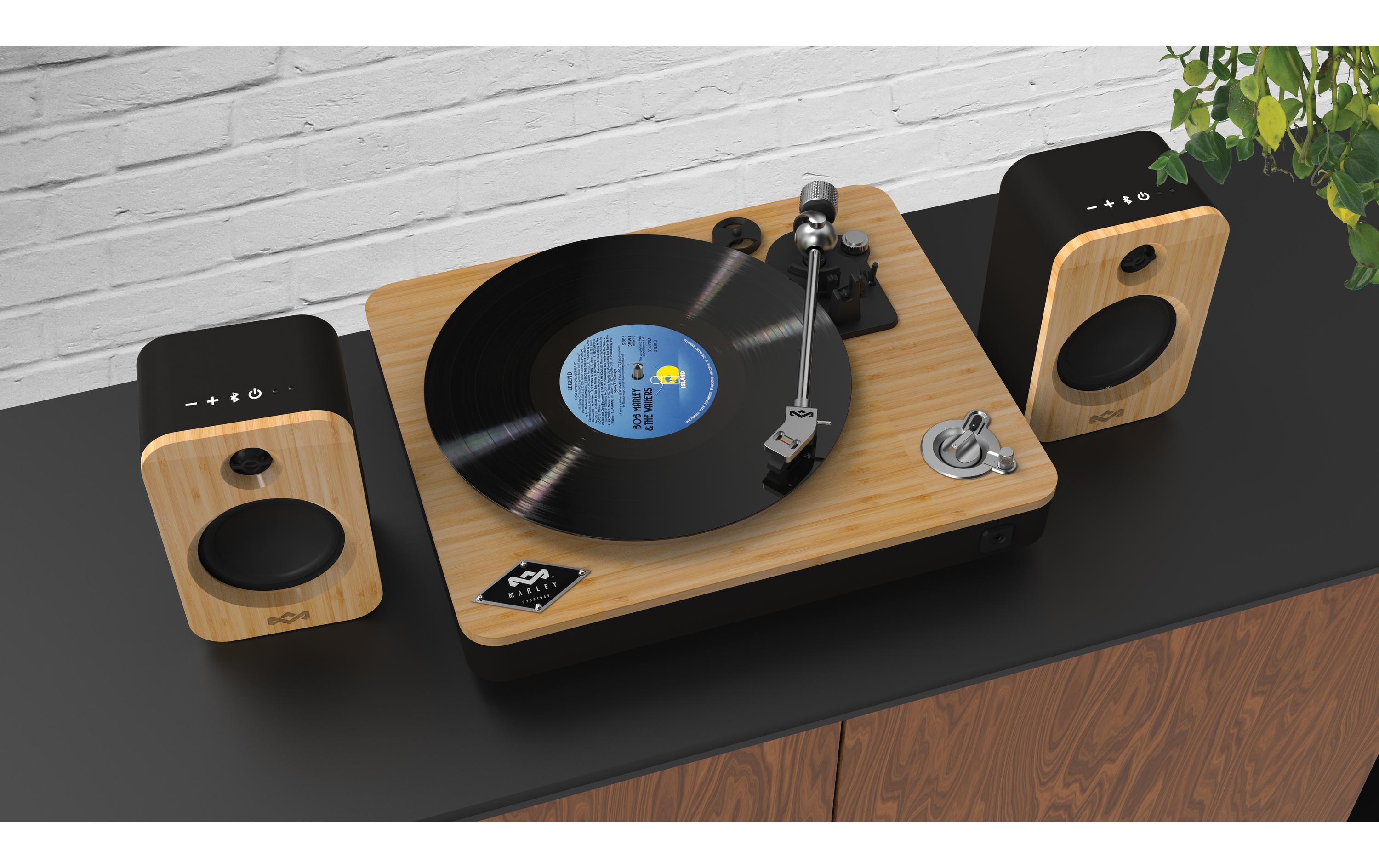 House of Marley Regallautsprecher Paar Get Together Duo Schwarz House of Marley Regallautsprecher Paar Get Together Duo Schwarz