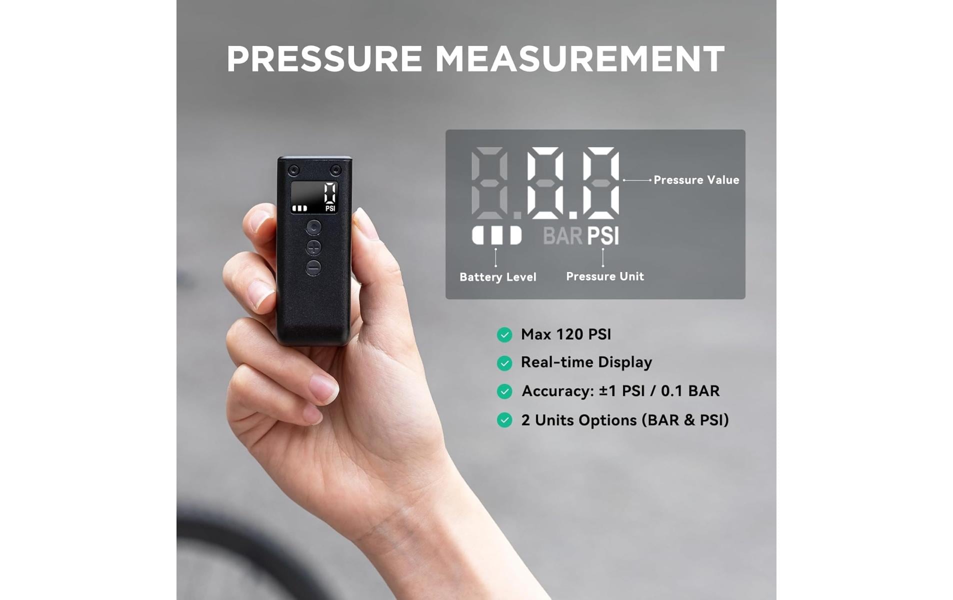 CYCPLUS Minipumpe CYC AS2 PRO Black