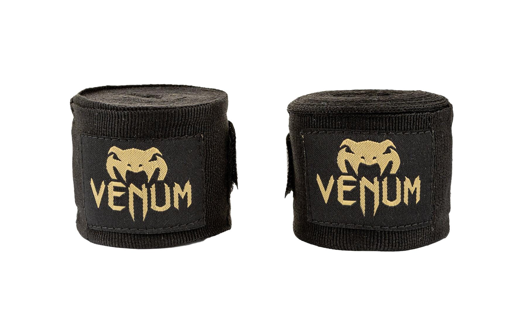 Venum Kontact Boxing Handwraps 2.5 m, Gold/Schwarz