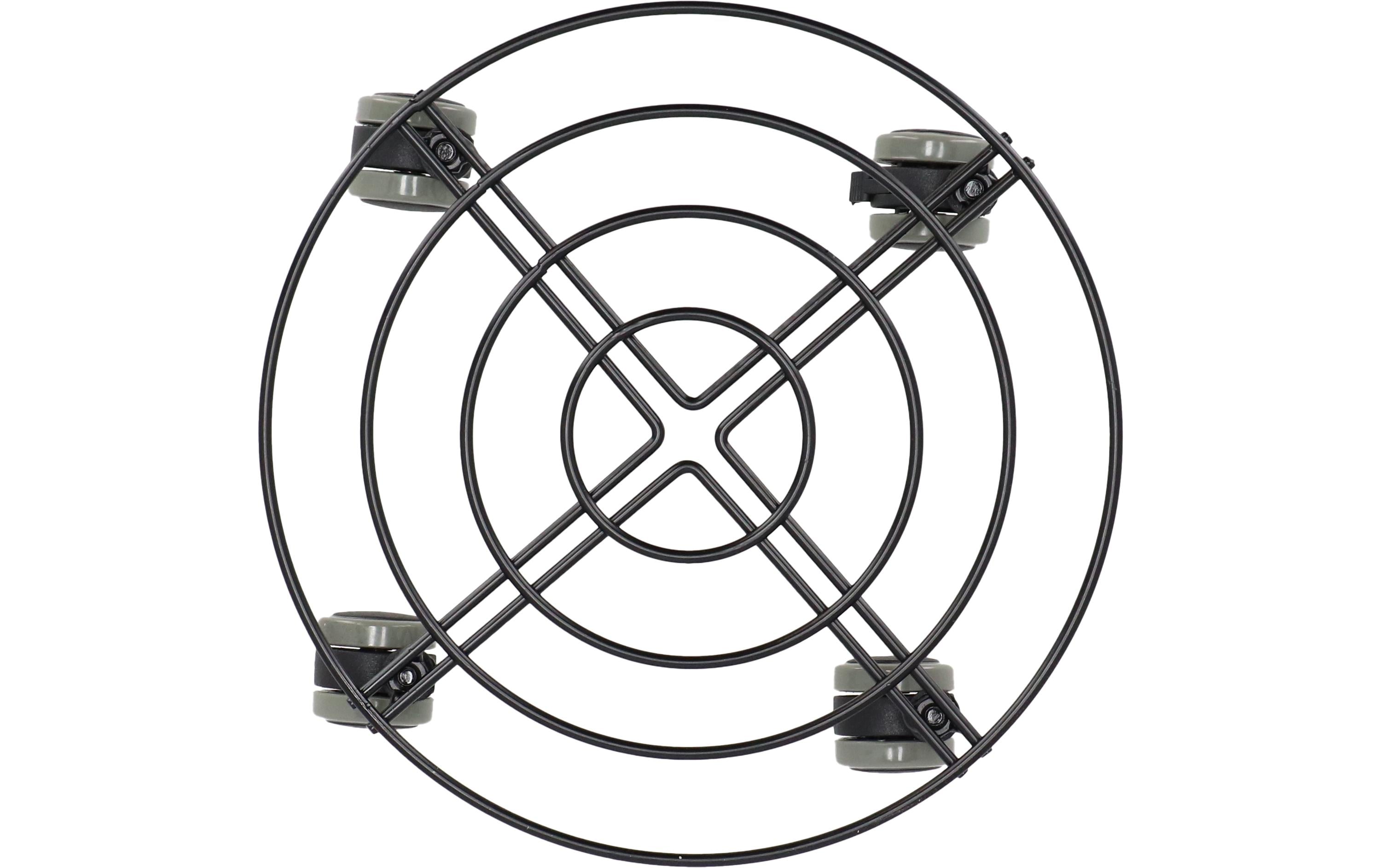 Esschert Design Pflanzentrolley S Schwarz