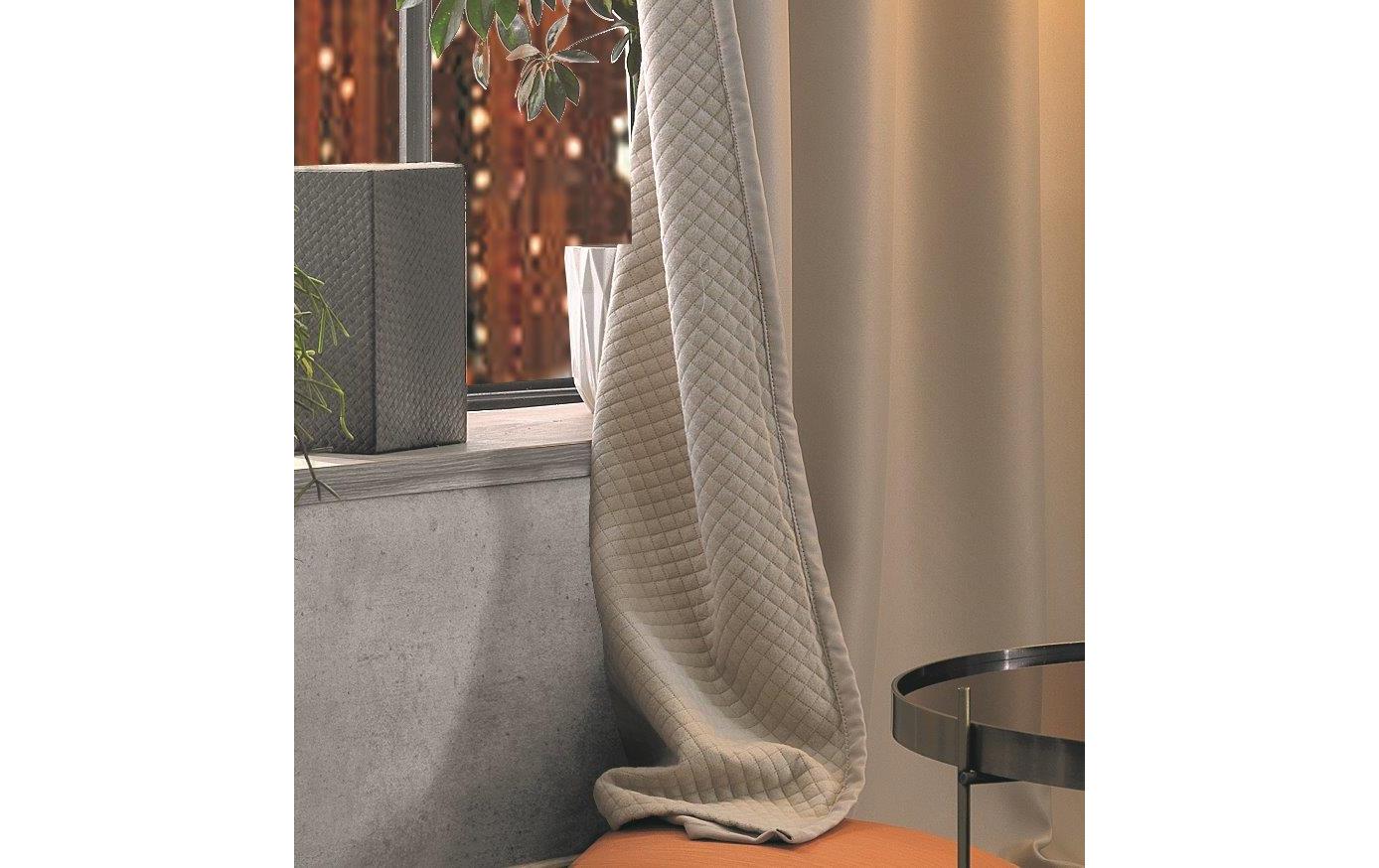 Stotz Decor AG Verdunklungsvorhang mit Faltenband Finley 135 cm x 245 cm