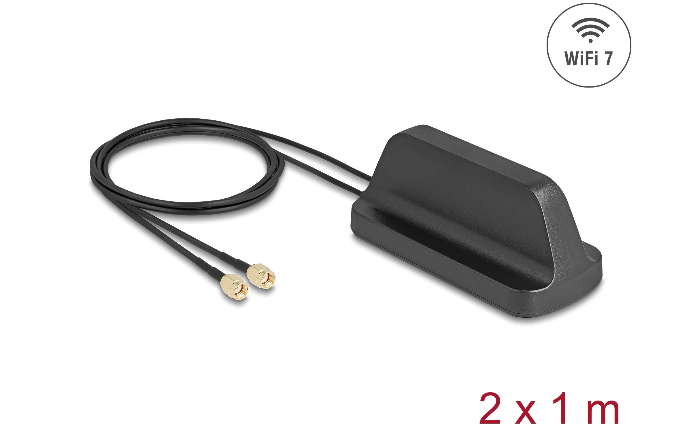 Delock Antenne RP-SMA 4 dBi Rundstrahl