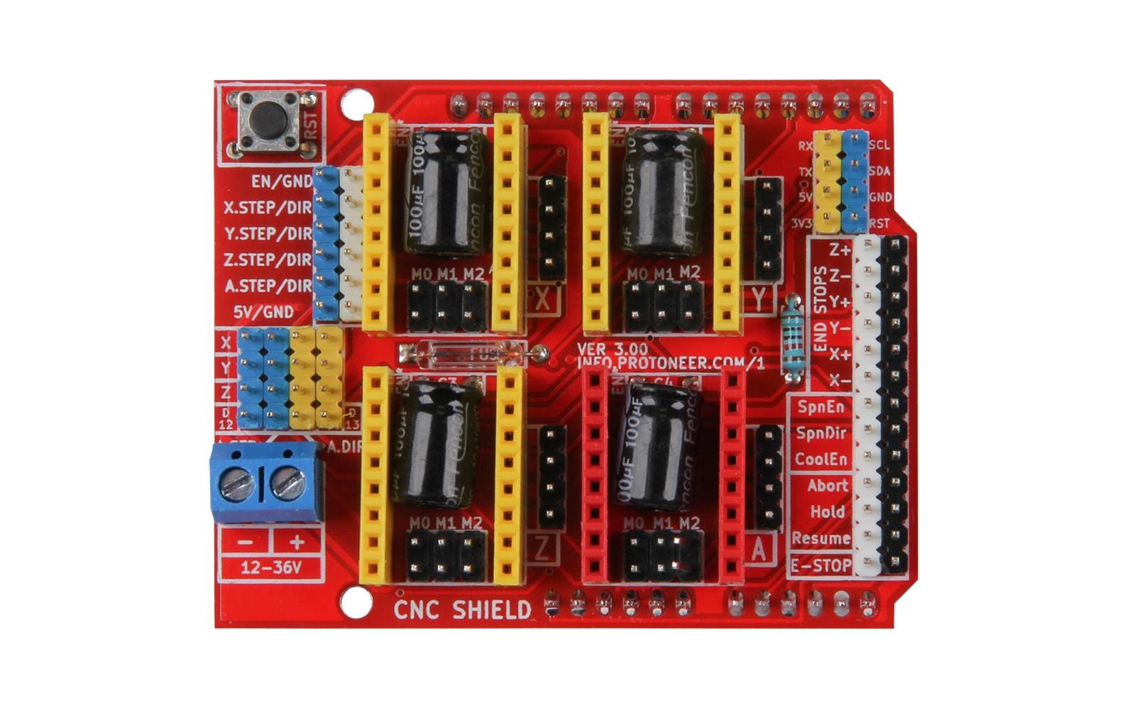 jOY-iT Motor Treiber CNC Controllerboard für Arduino UNO
