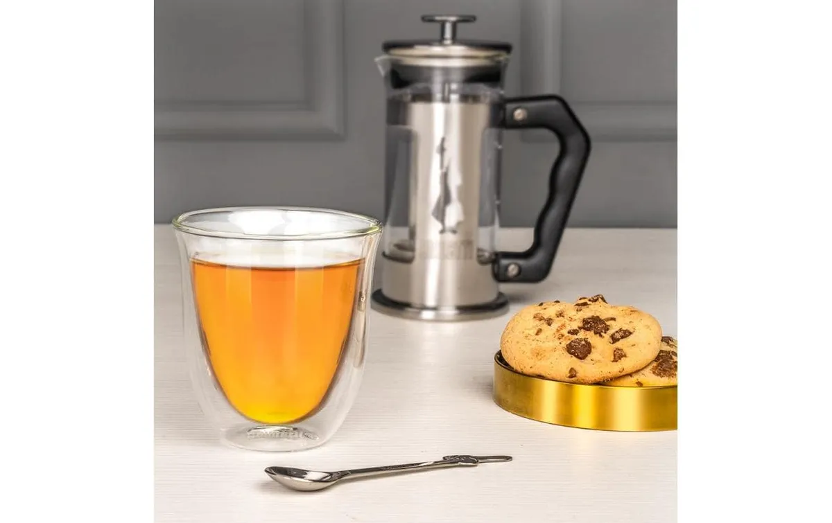 Bialetti Cappuccino Becher Firenze 200 ml, 1 Stück, Transparent Bialetti Cappuccino Becher Firenze 200 ml, 1 Stück, Transparent