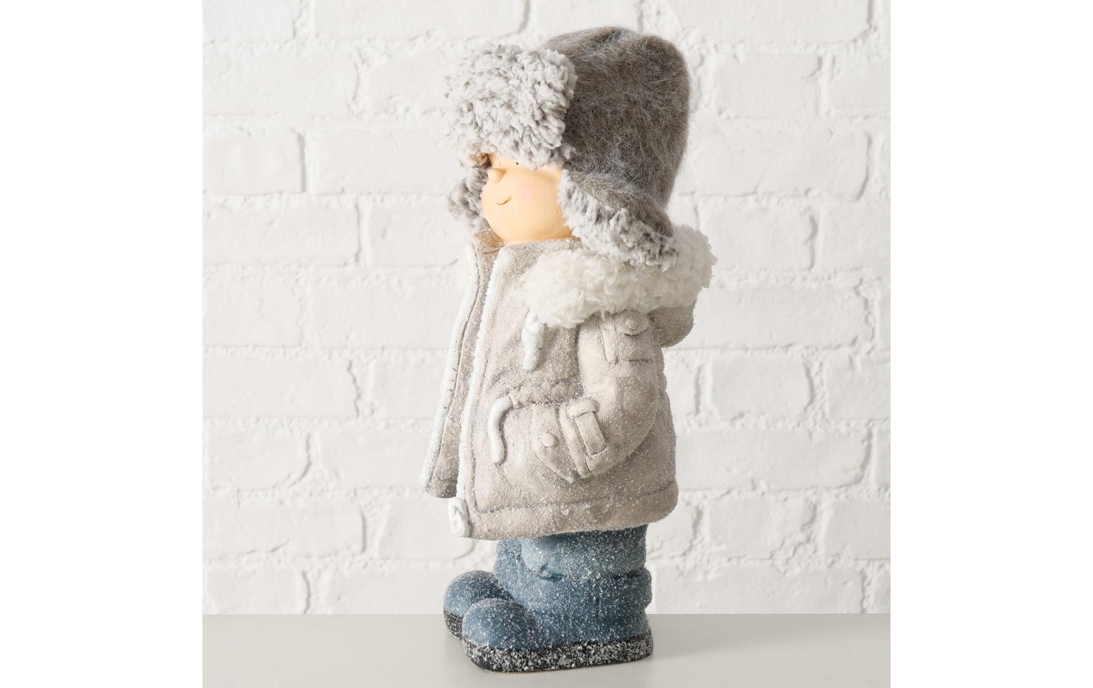 Boltze Weihnachtsfigur Enni Kunststoff, 40 cm