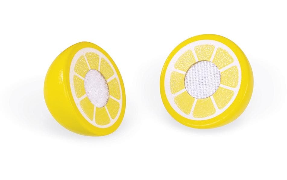 Janod Obst- und Gemüse-Set «Green Market» mit Zubehör im Kasten