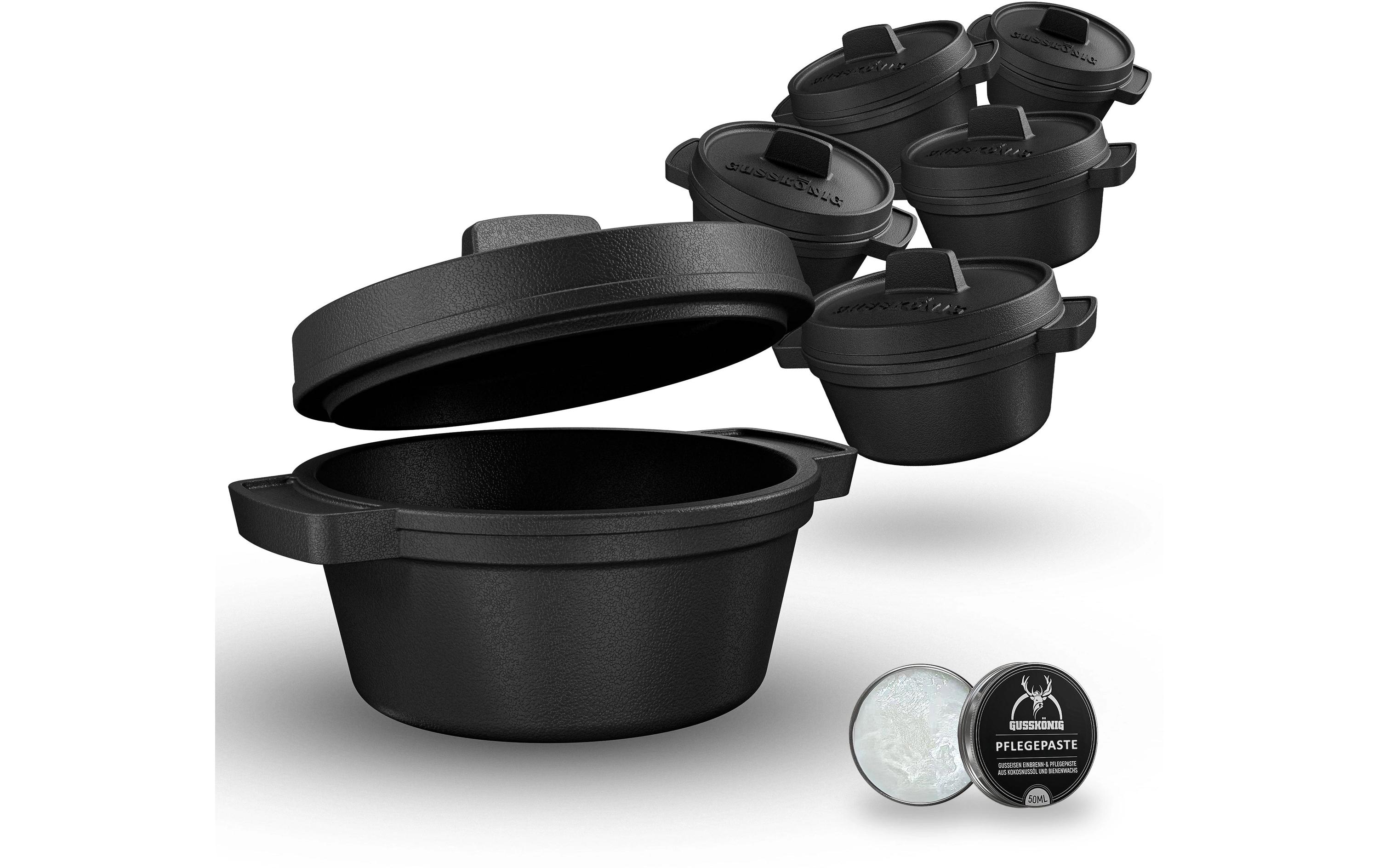 Gusskoenig Mini Dutch Oven 6 set 300 ml