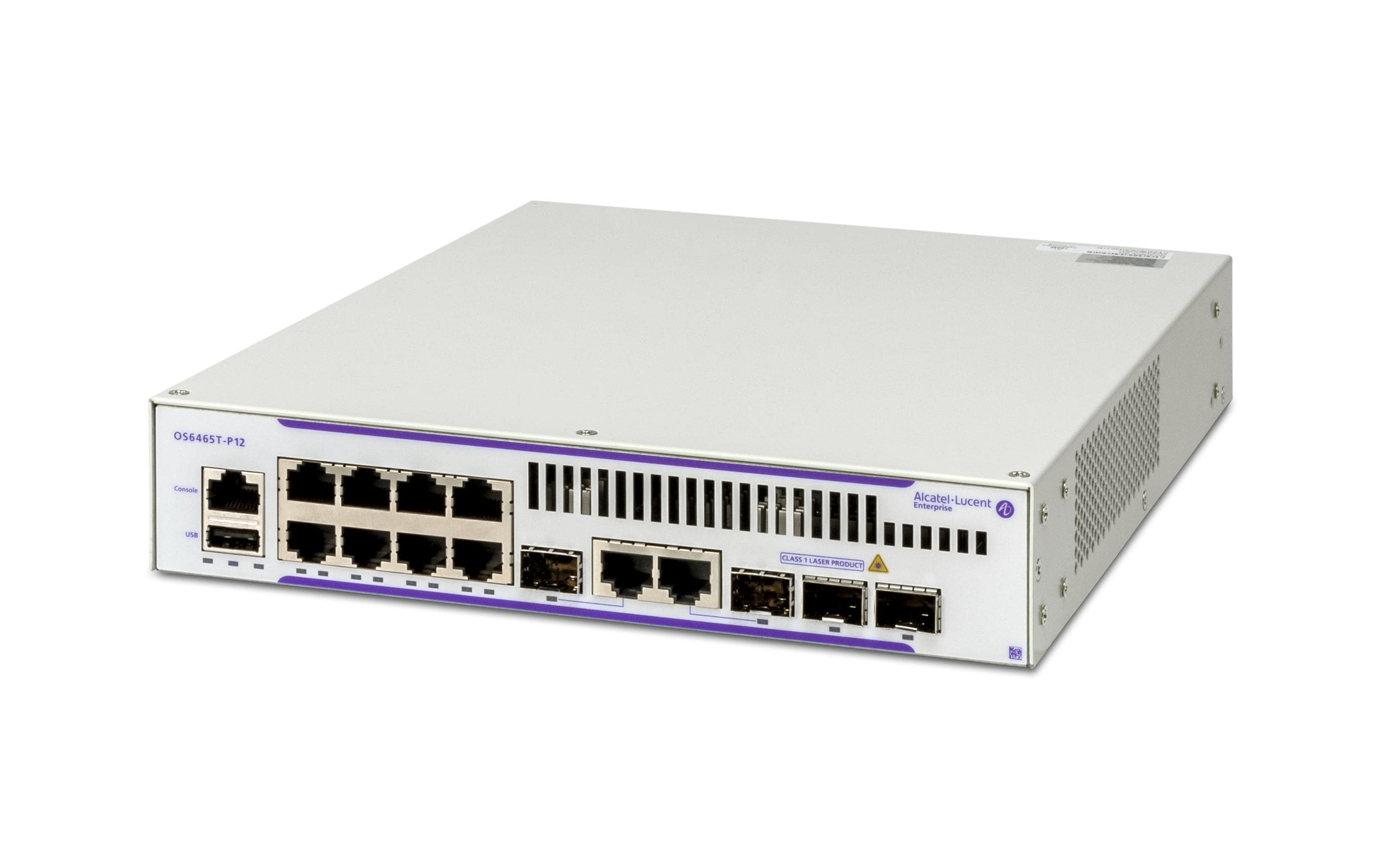 Alcatel-Lucent PoE+ Switch OmniSwitch OS6465T-P12 10 Port