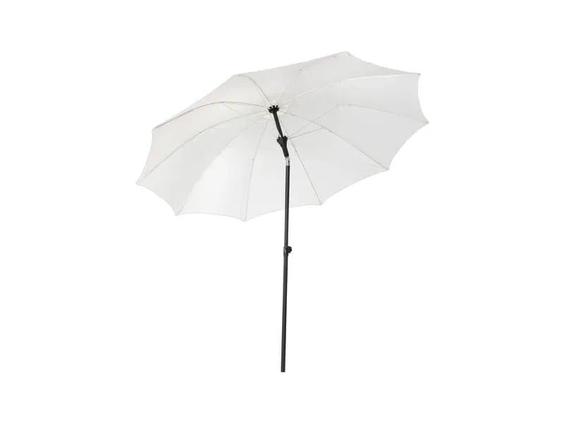COCON Sonnenschirm TR-004, Ø 270 cm, Push-up, Nature