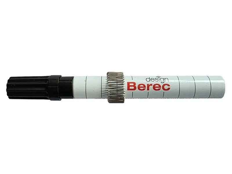 Berec Stiftehalter magnetisch mit Schlaufe 2 Stück, Metall Berec Stiftehalter magnetisch mit Schlaufe 2 Stück, Metall
