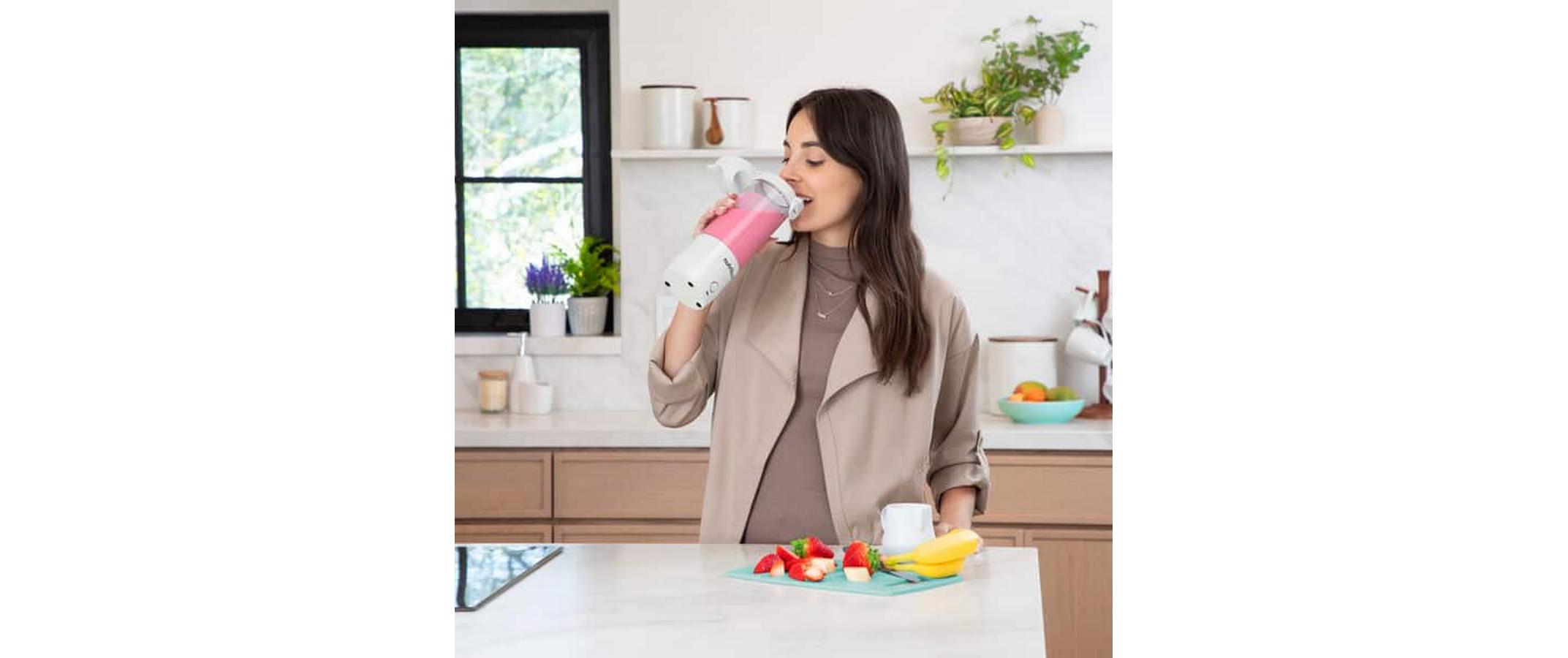 NUTRiBULLET Smoothie Maker Portable Weiss