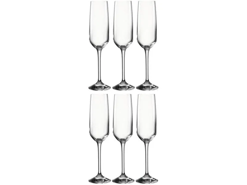 Montana Champagnerglas Vivid 160 ml, 6 Stück, Transparent Montana Champagnerglas Vivid 160 ml, 6 Stück, Transparent
