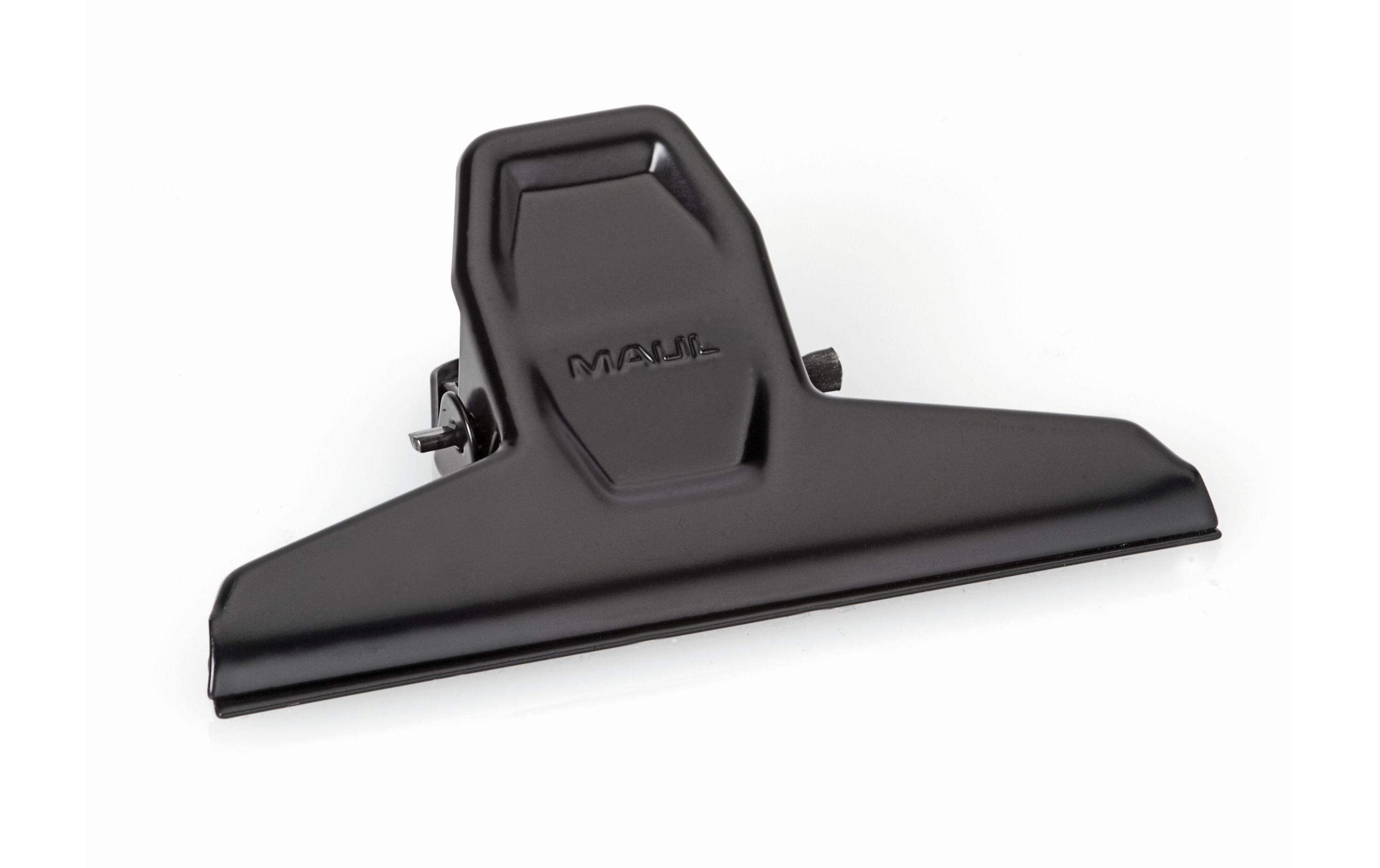Maul Papierklemme MAULpro 95 mm, 10 Stück, Schwarz