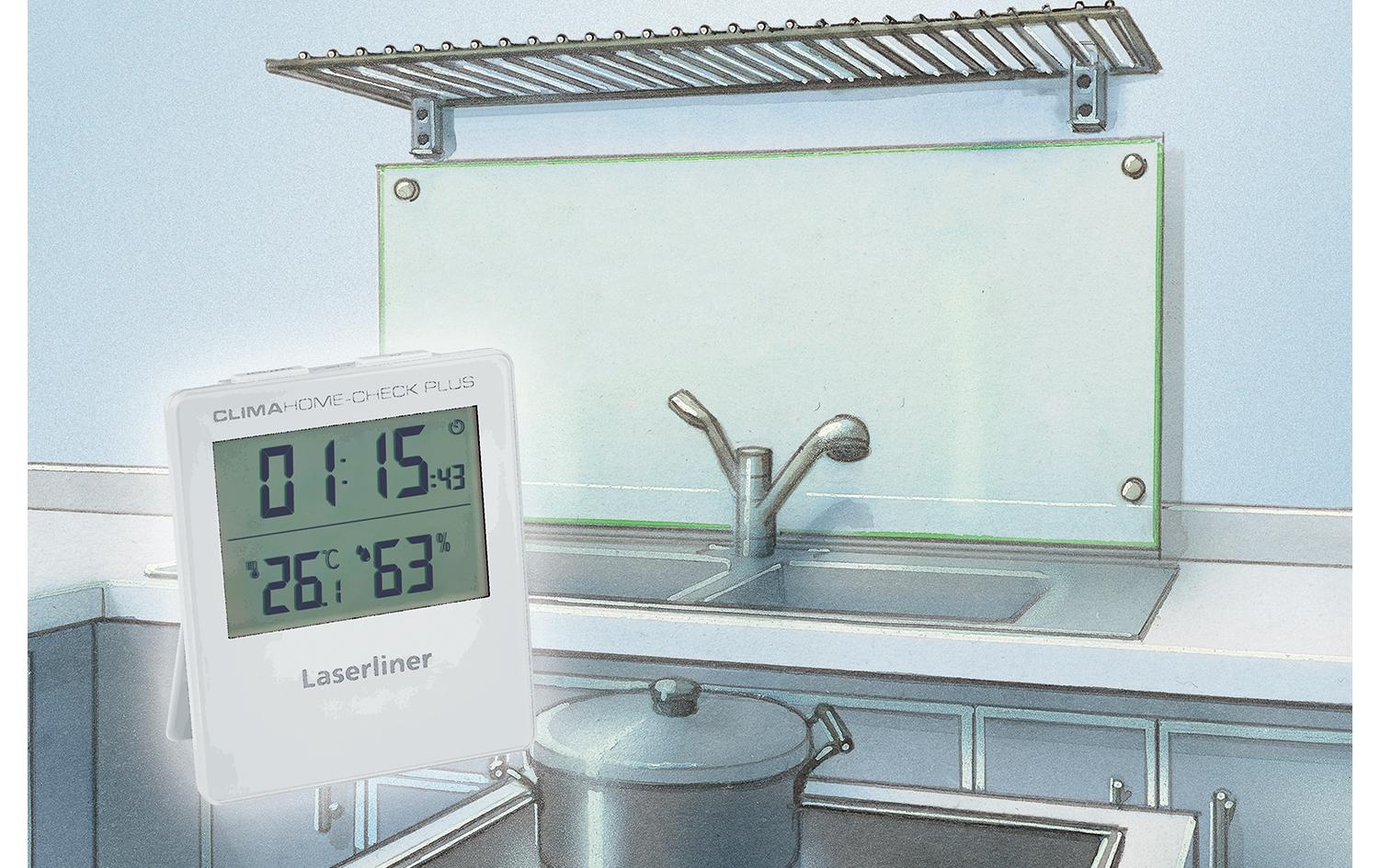 Laserliner Thermo-/Hygrometer ClimaHome Check Plus Digital