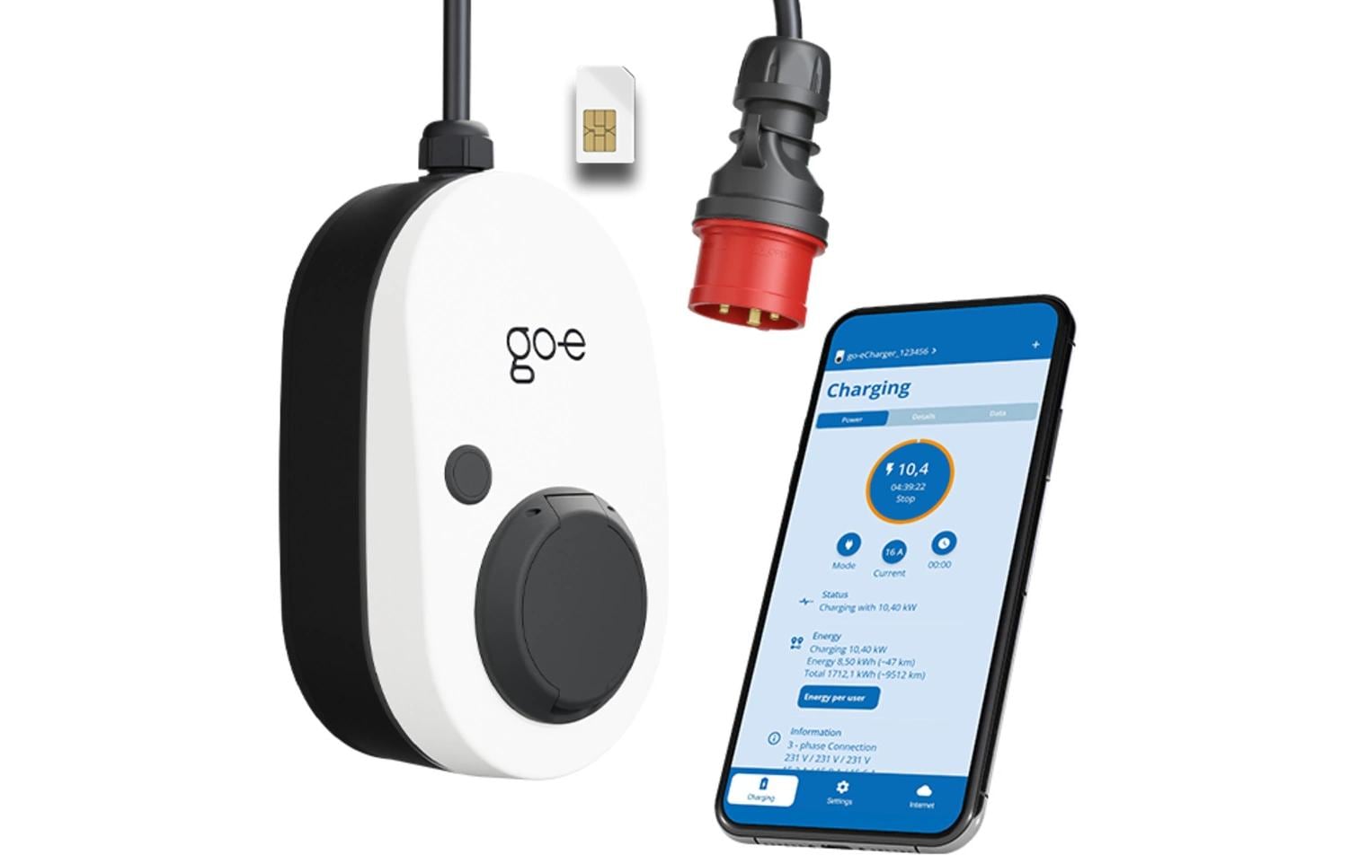 go-e Charger Gemini flex 2.0 11kW go-e Charger Gemini flex 2.0 11kW