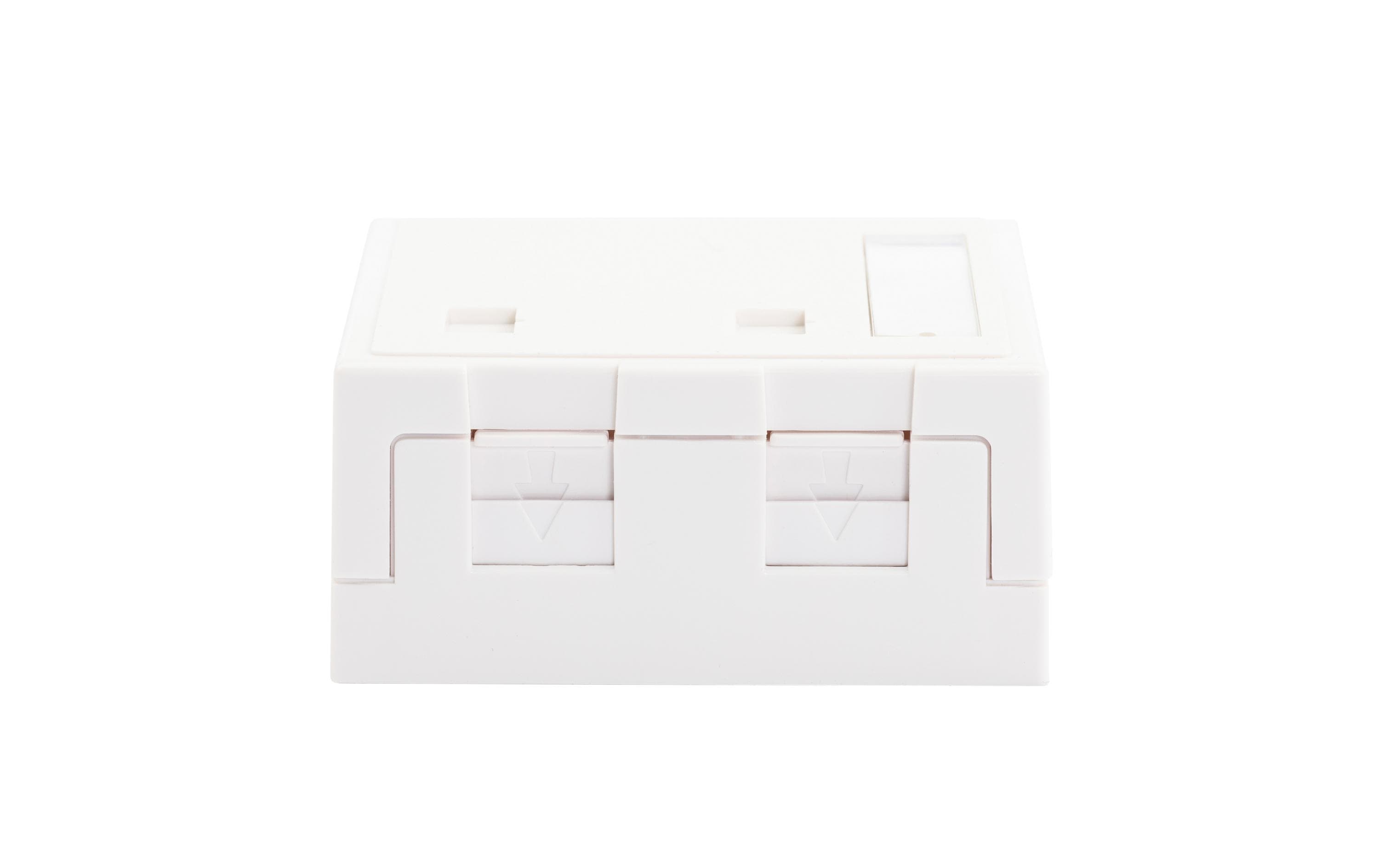 Dätwyler IT Infra Netzwerkdose AP Anschlussdosen 2x Dätwyler IT Infra Netzwerkdose AP Anschlussdosen 2x