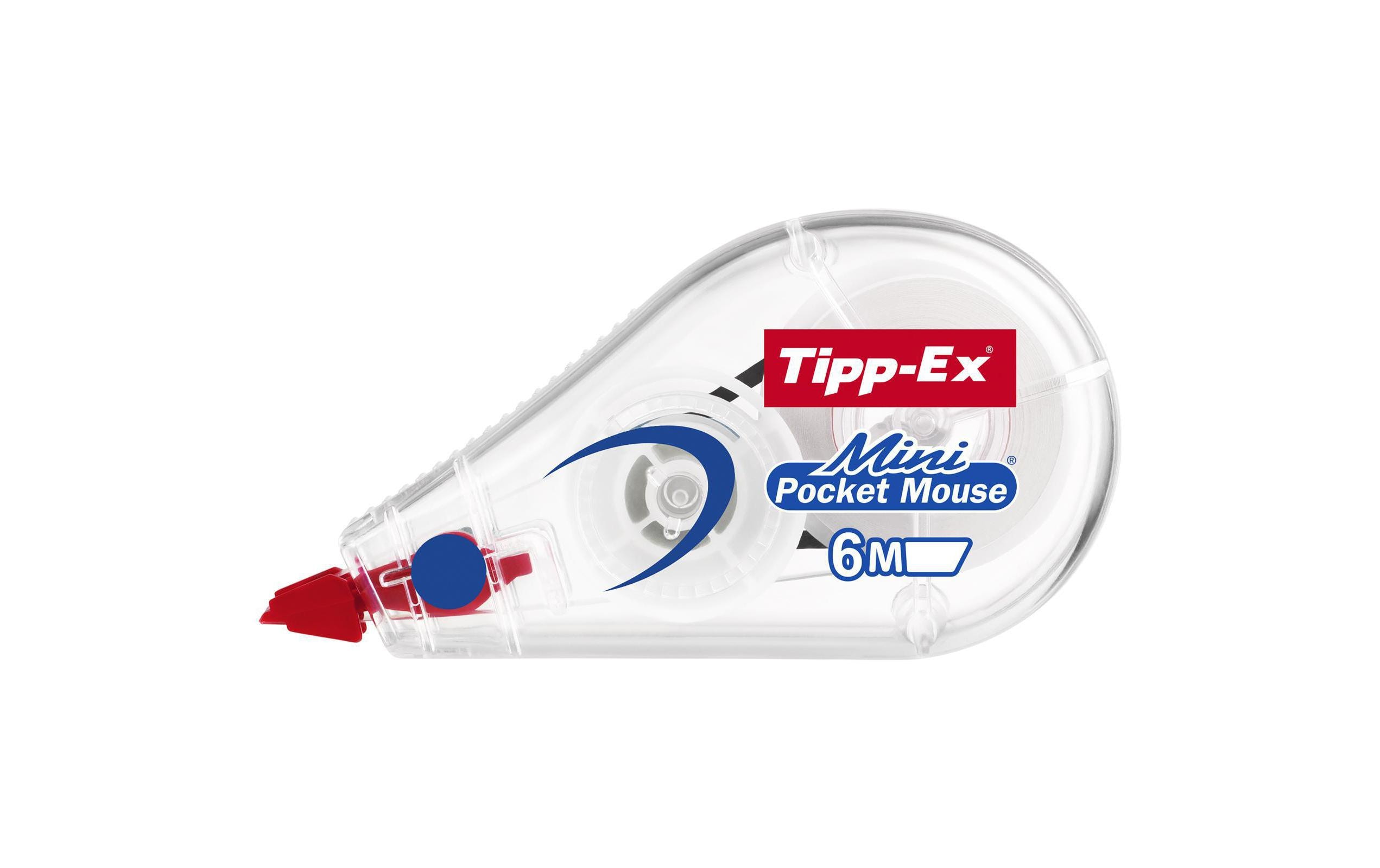 Tipp-Ex Korrekturroller Mini Pocket Mouse 6 m x 5 mm, 1 Stück Tipp-Ex Korrekturroller Mini Pocket Mouse 6 m x 5 mm, 1 Stück