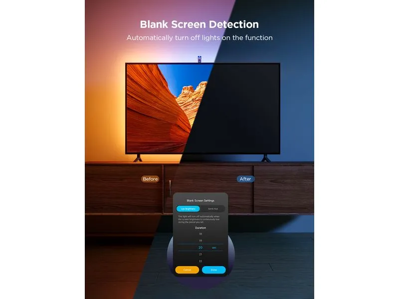 Govee Envisual TV Backlight T3, 75-85, RGBICW, WiFi, BT Govee Envisual TV Backlight T3, 75-85, RGBICW, WiFi, BT