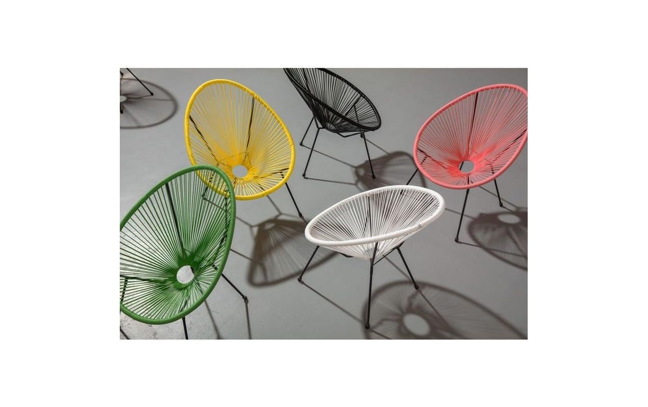 Kare Stuhl Acapulco Schwarz