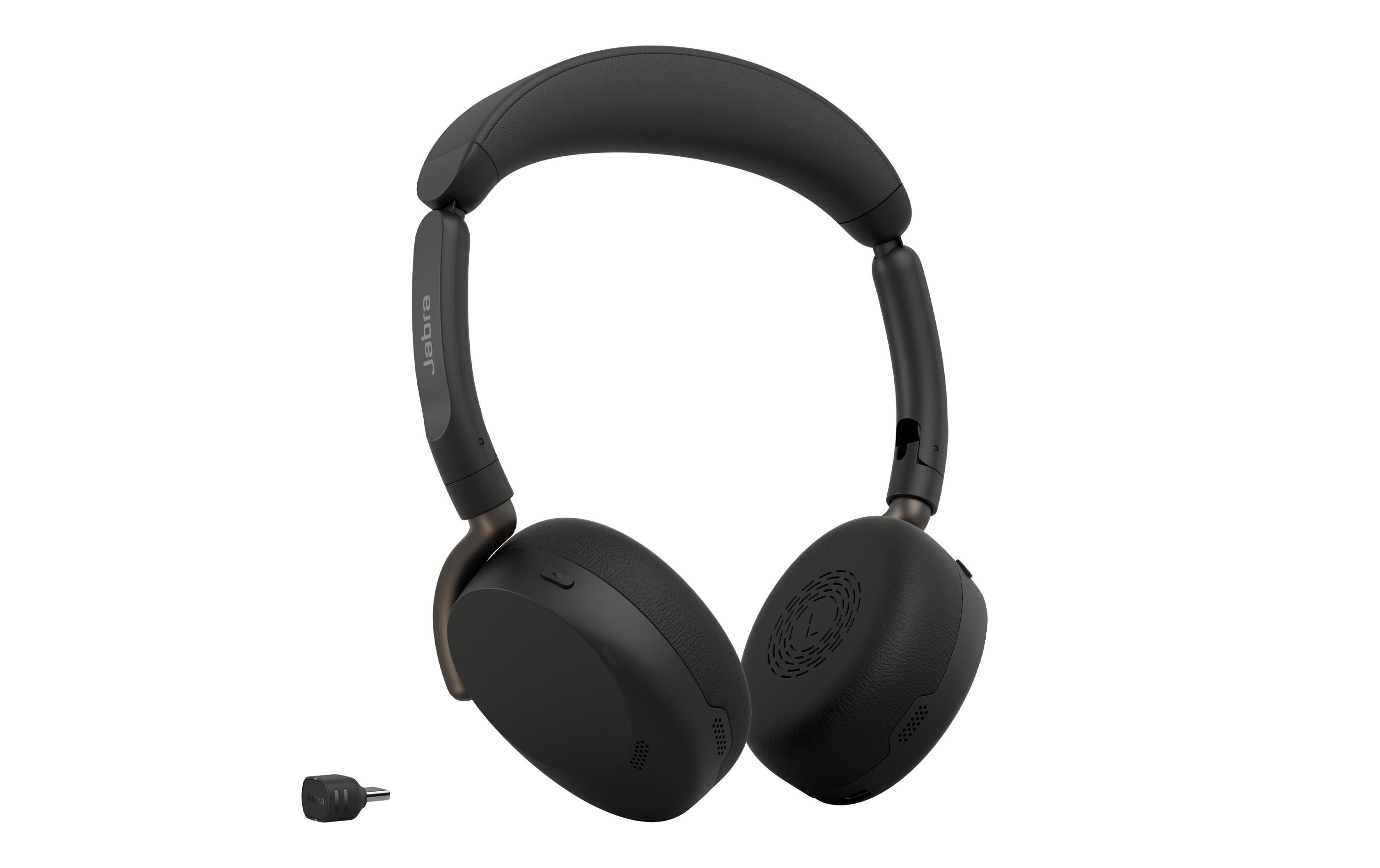 Jabra Evolve2 65 Flex Kabellos, Schwarz