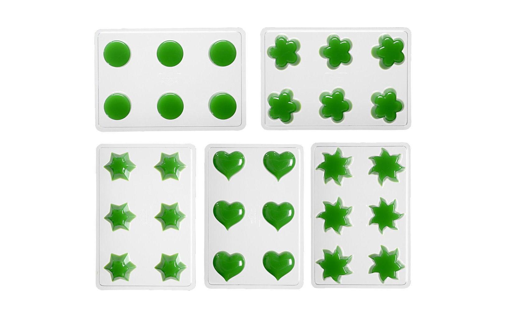 Creativ Company Kerzengiessform 5 Formen à 6 Stück