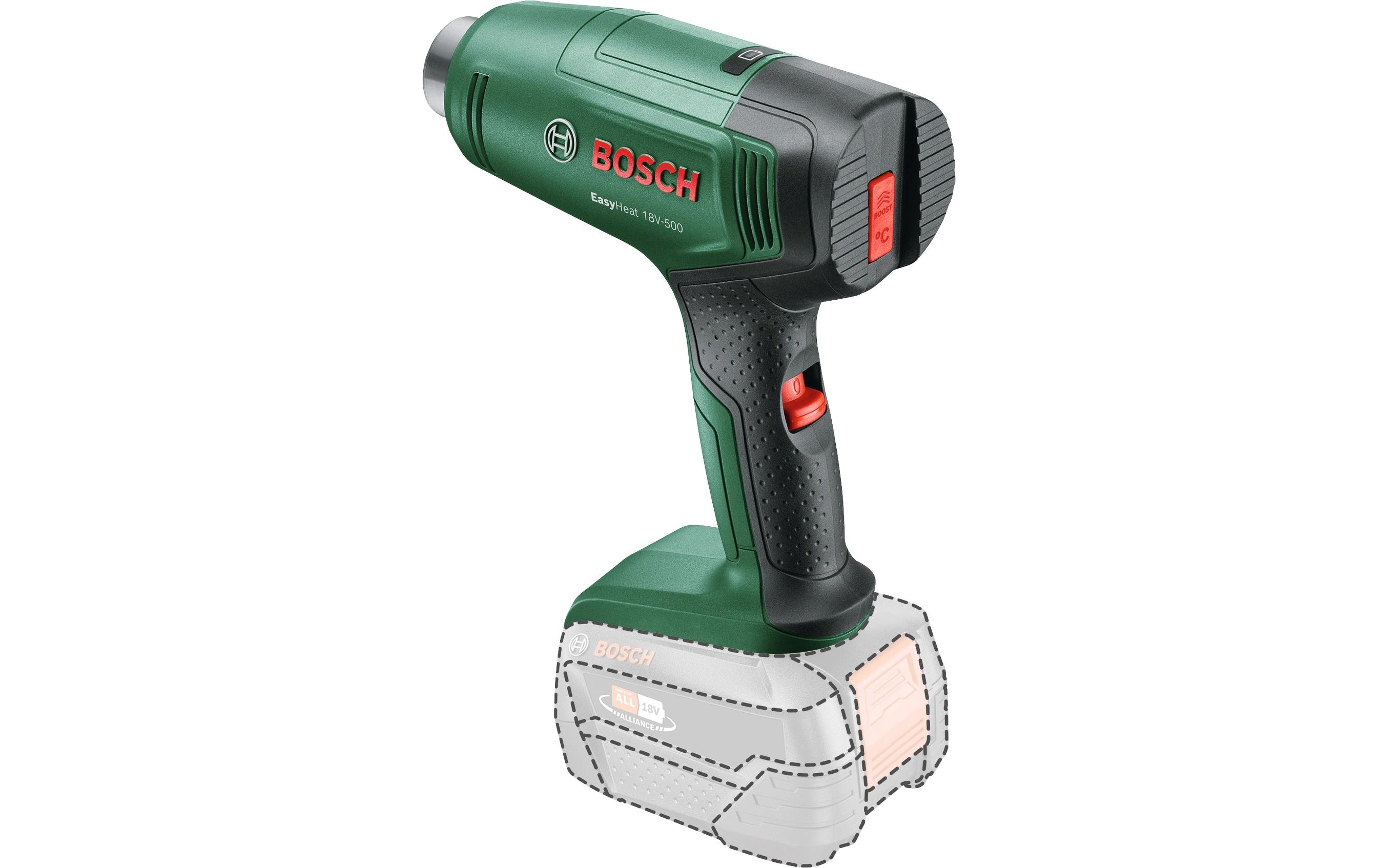 Bosch Akku-Heissluftgebläse EasyHeat 18 V-500