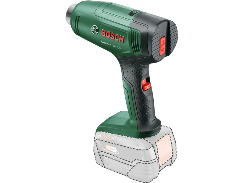 Bosch Akku-Heissluftgebläse EasyHeat 18 V-500 Bosch Akku-Heissluftgebläse EasyHeat 18 V-500