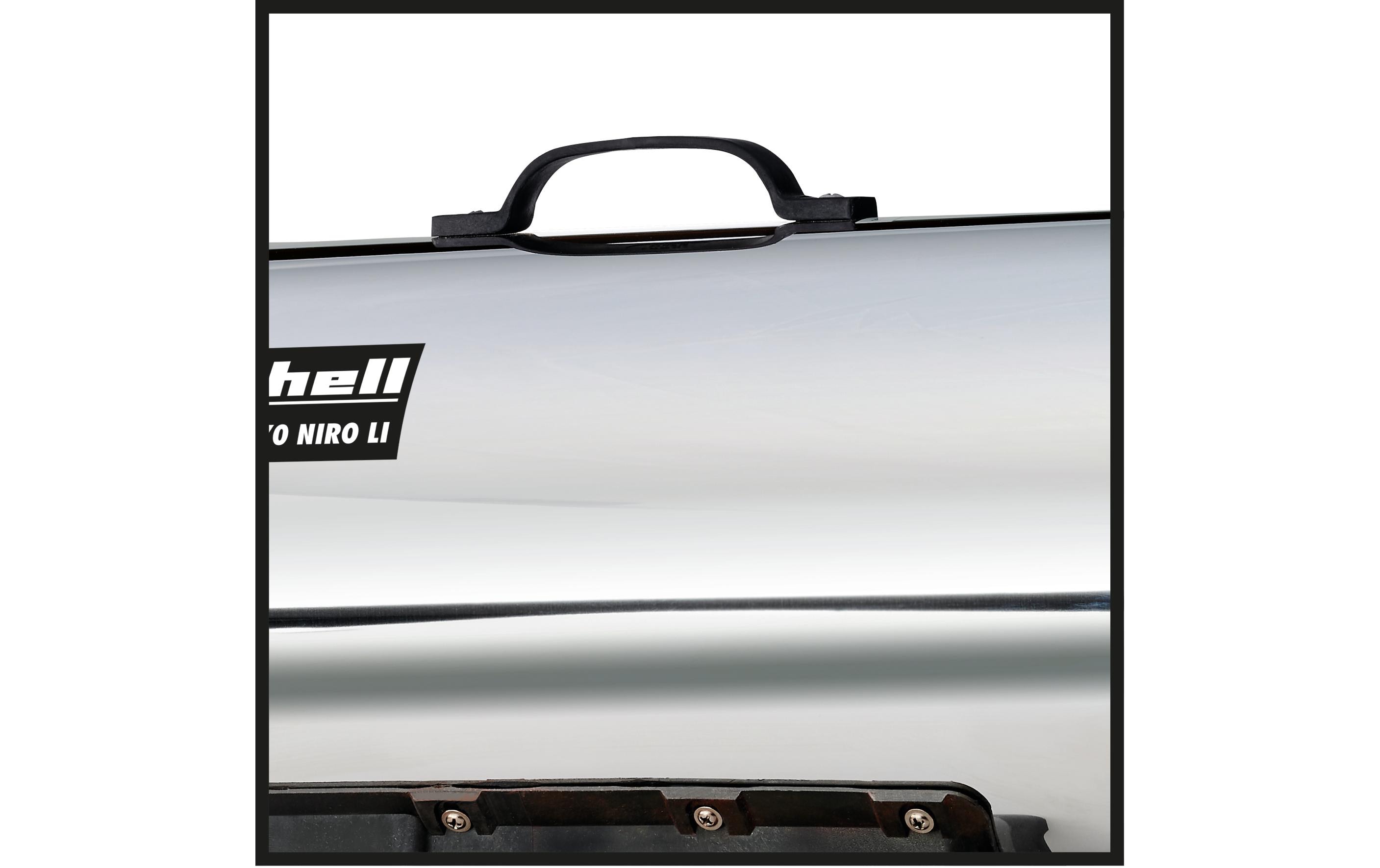 Einhell Heizgebläse Akku-Heissluftgenerator GE-HG 18/37Niro Li Solo