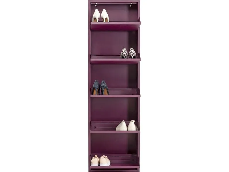 Kare Schuhschrank Caruso 5, Beere Kare Schuhschrank Caruso 5, Beere
