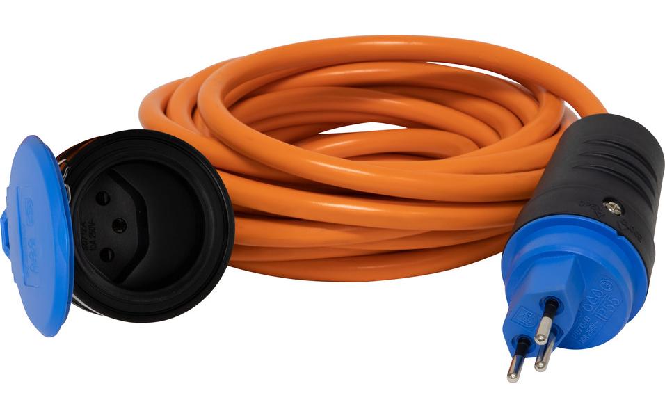 Brennenstuhl Verlängerungskabel 10 m T13 - T13 Orange