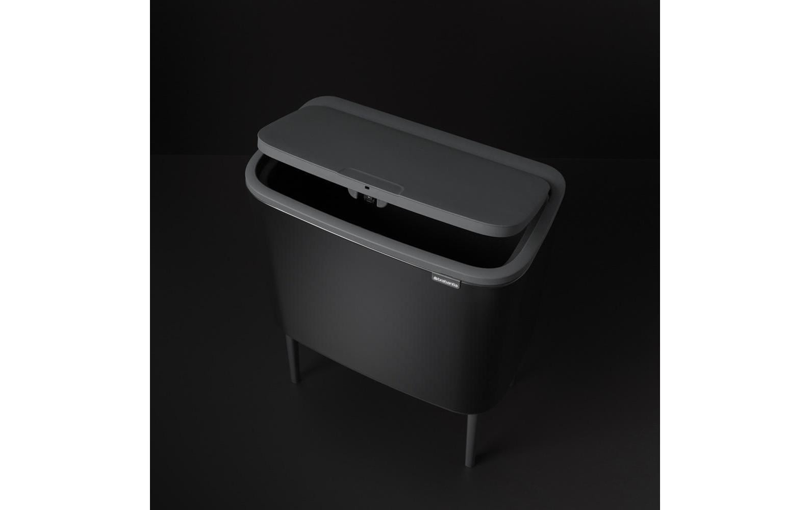 Brabantia Recyclingbehälter Bo Touch Bin 36 l, Schwarz
