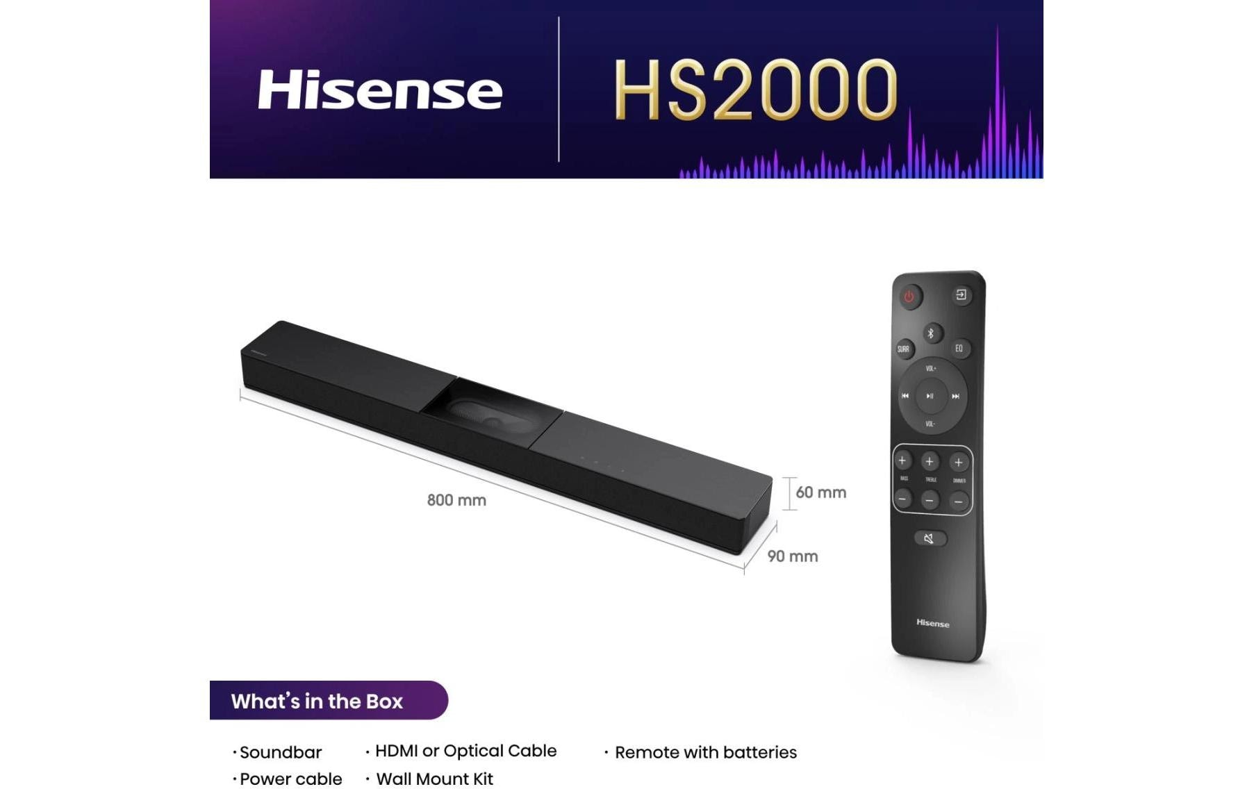 Hisense Soundbar HS2000